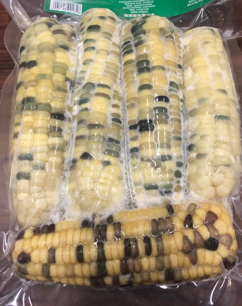 Frozen Colorful Corn