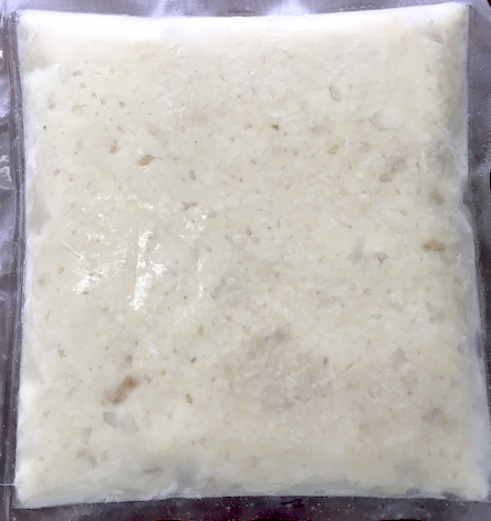 Frozen White Yam Minced